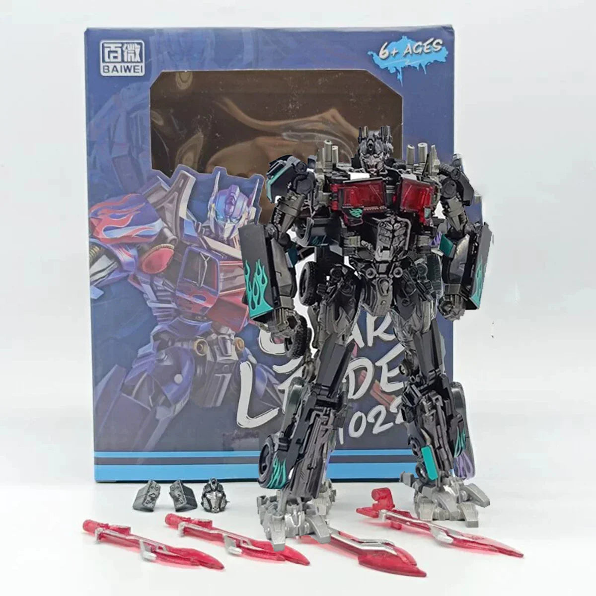 BAIWEI TW1022 Assault Column Alloy Skyfire Deformation Toy