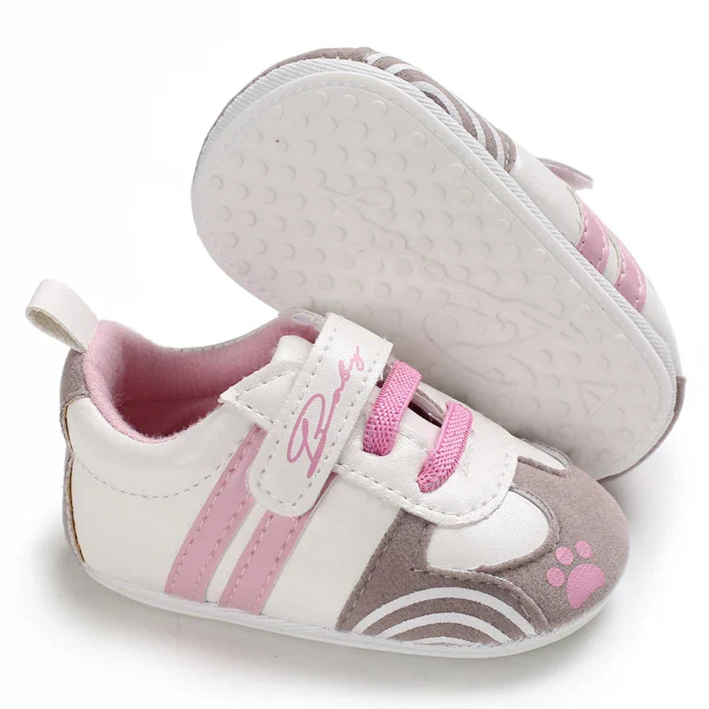 Pink Baby Shoes Princess Fashion Sneakers Infant Toddler