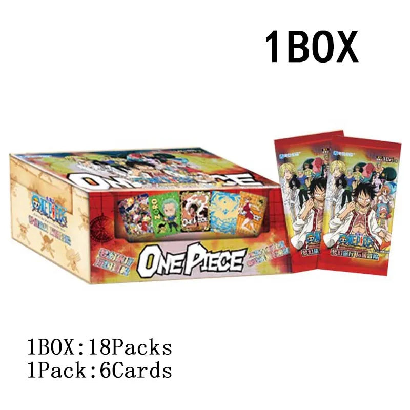 One Piece Collection Cards Box Booster Pack Anime