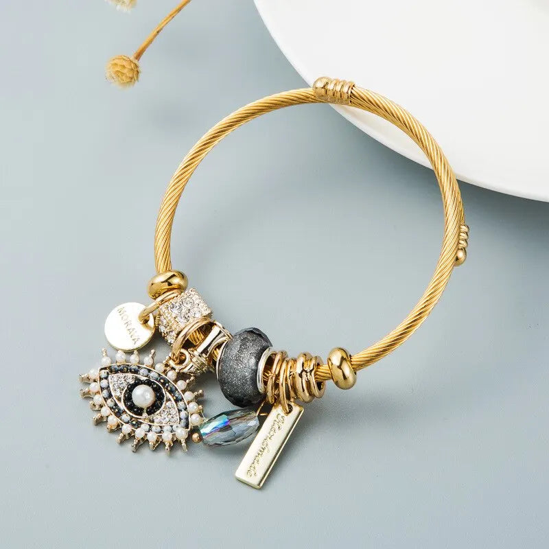 Cute Pineapple With Crystal Creative Multi Element Inlaid