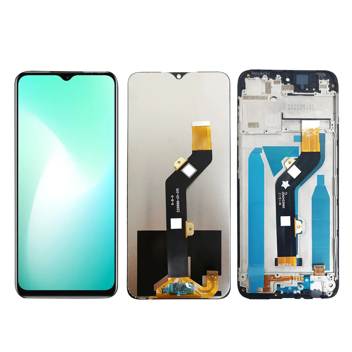 6.82" Display For Infinix Hot 11 X689F Helio