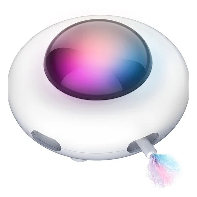 Smart UFO Interactive Cat Toy for Indoor Rotating