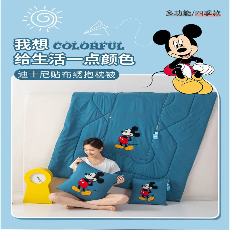 Disney Mickey Mouse Pillow Is Dual-purpose Car Sofa