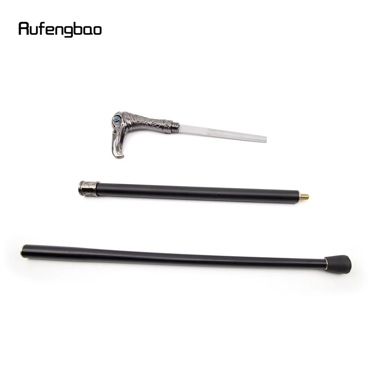 Eagle Head Luxury Small Diameter Tube Walking Stick