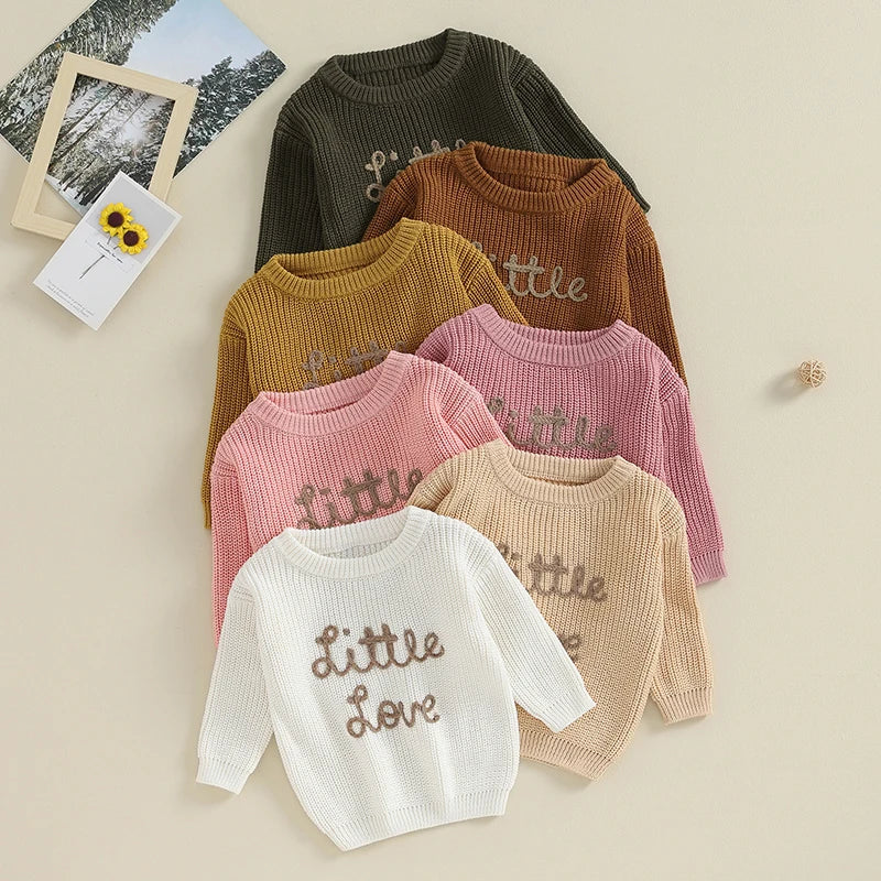 Autumn Baby Girls Boys Sweaters Coat Kids Knitting