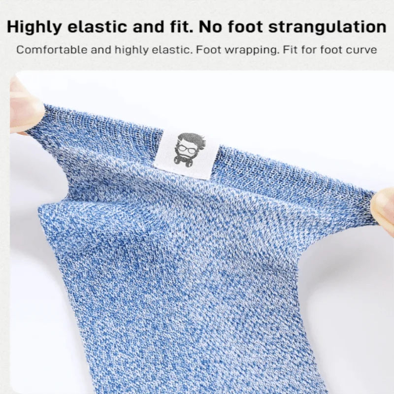 Men‘s Breathable Anti-bacterial Deodorant Socks Summer Thin Short Socks Mesh Breathable, Odor Proof, Fashion, Casual Sports Sock