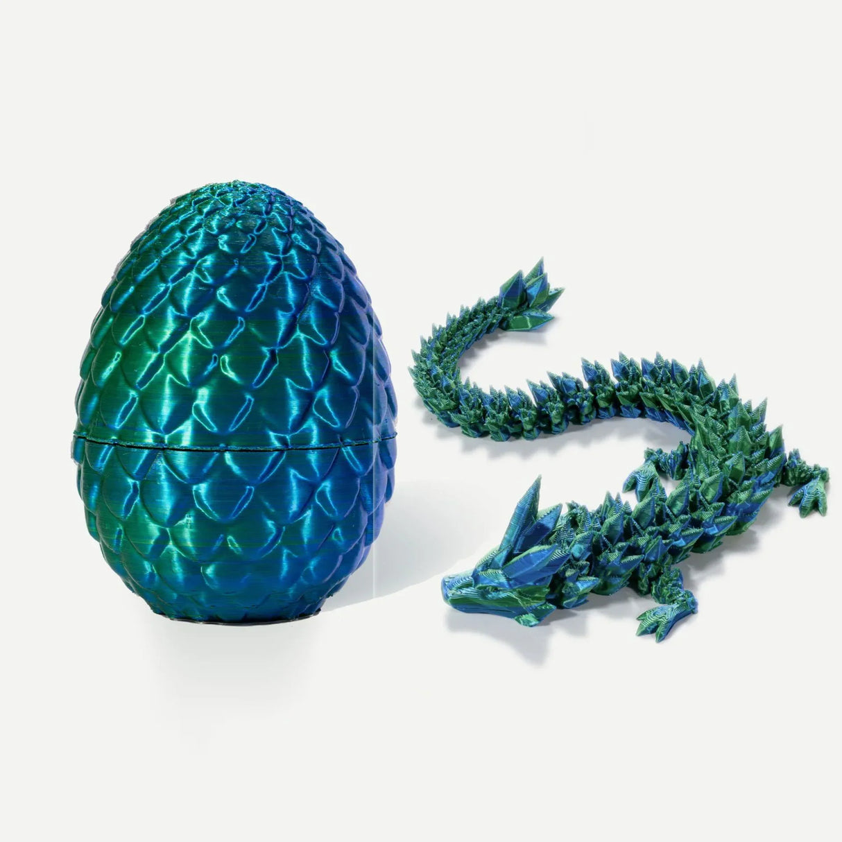 3D Printed Dragon Egg Dragon Gift Set Gemstone