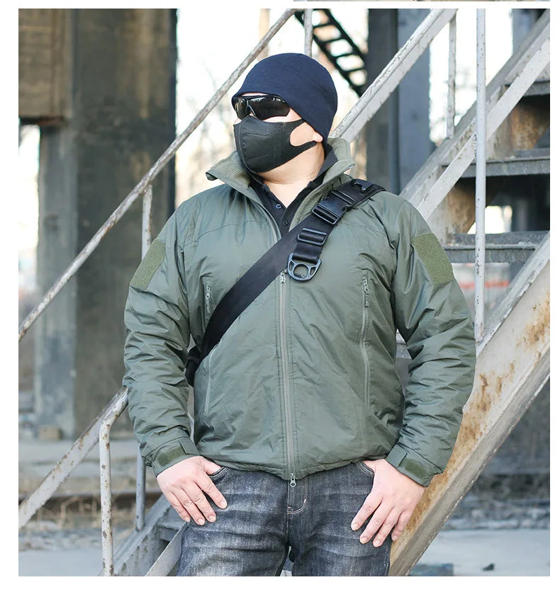 L7 Winter Warm Waterproof Jacket Parkas Men Windbreaks