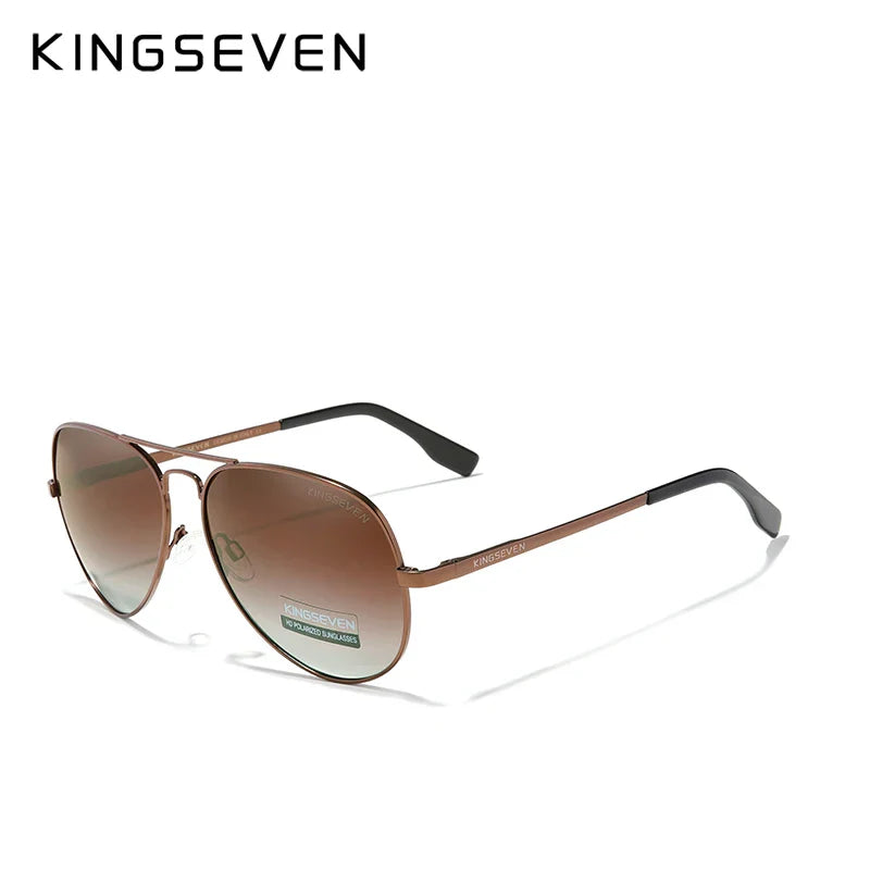 KINGSEVEN New Brand Men Aluminum Sunglasses Photochromic Polarized UV400 Mirror Lens Male Sun Glasses Women For Men‘s Eyewear