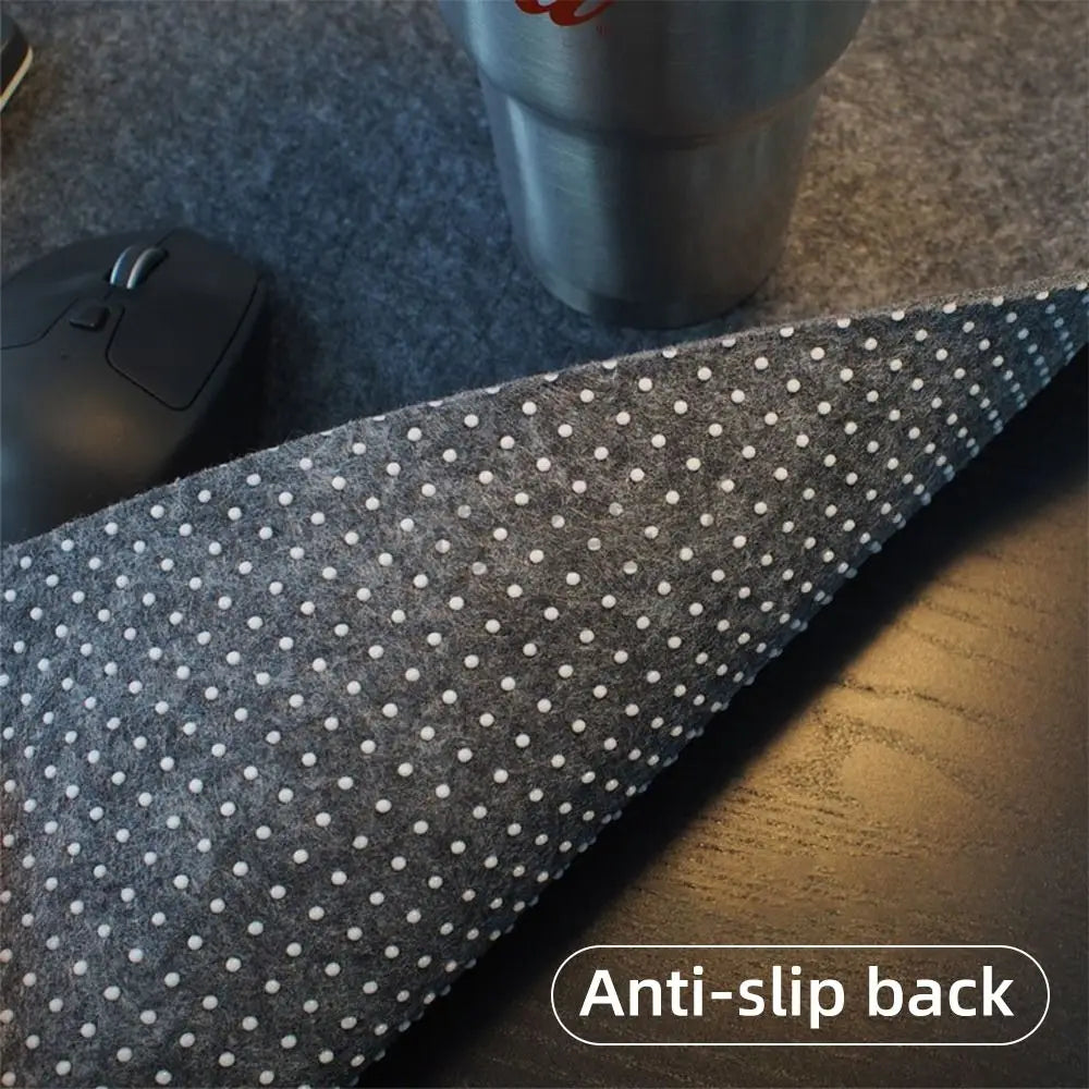Gaming Accessories Wool Felt Mouse Pad Large Size