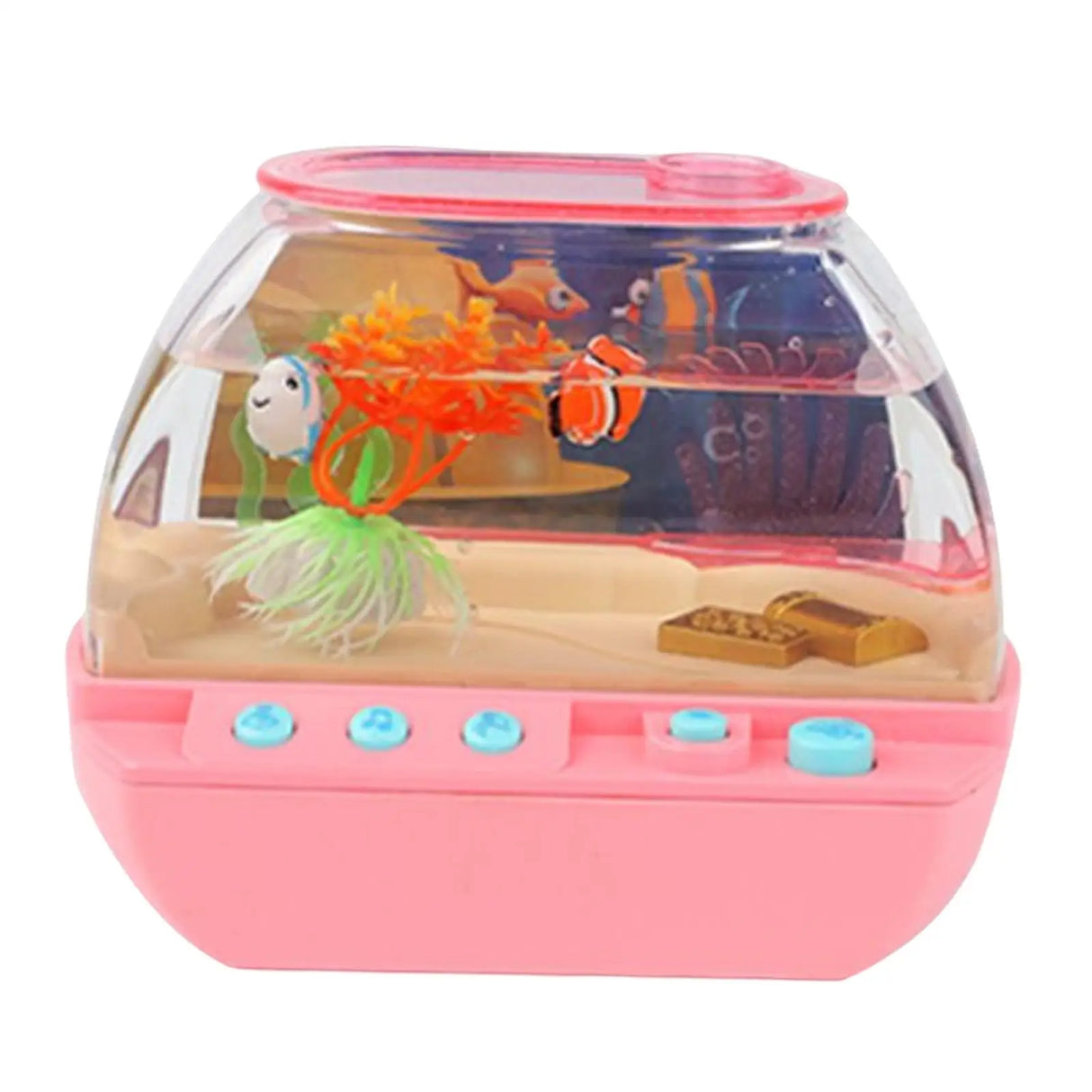 Aquarium Tank Decoration ,Cartoon with Music with Moving