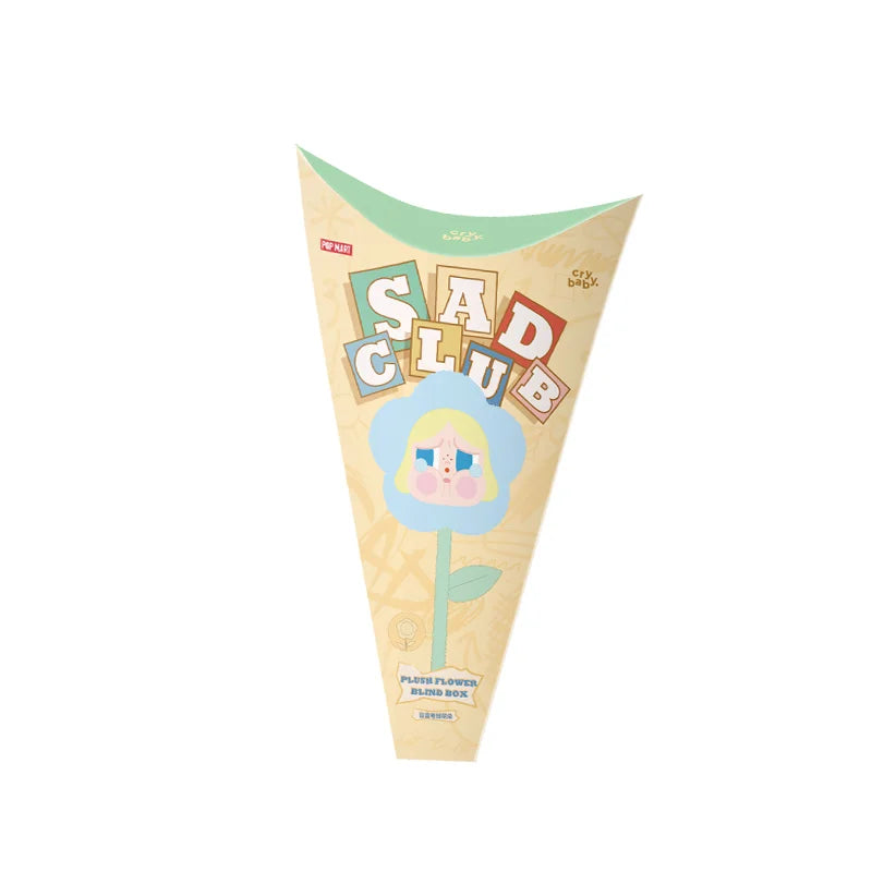 POP MART CRYBABY Sad Club Series-Plush Flower Blind