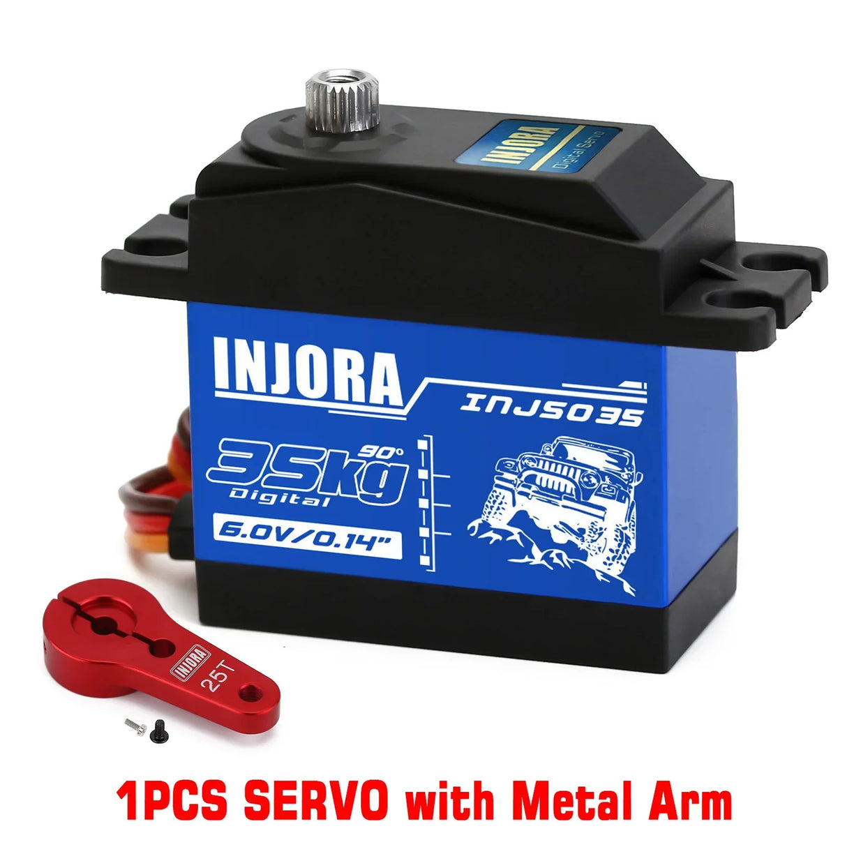 1PCS 25KG 35KG Large Torque Digital Servo Motor
