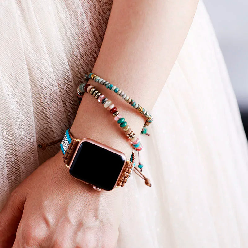 Men's Woman Bracelets Natural Stone Tibetan Friendship Lovers