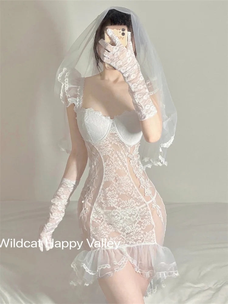 Hot Erotic Lingerie Passion Night Suit Sexy Pajamas
