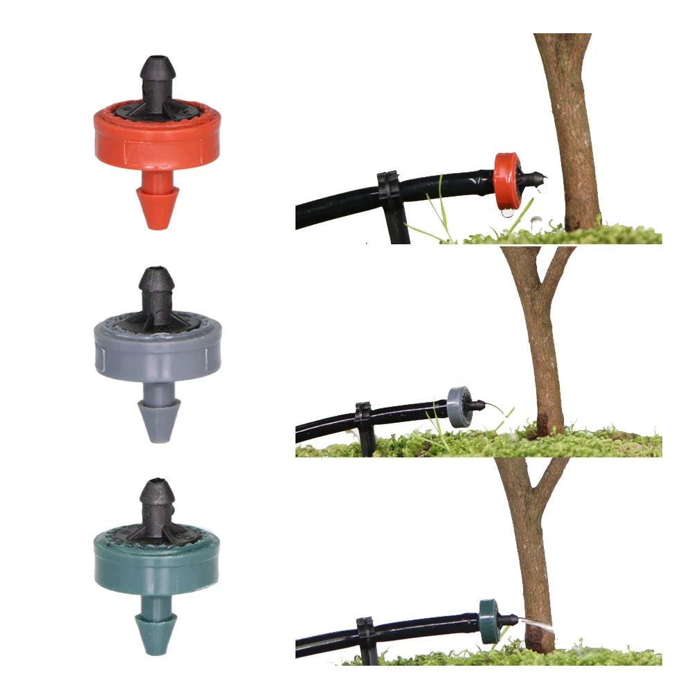 5-50m Garden Watering System 90/180/360 Degree Refraction Nozzle