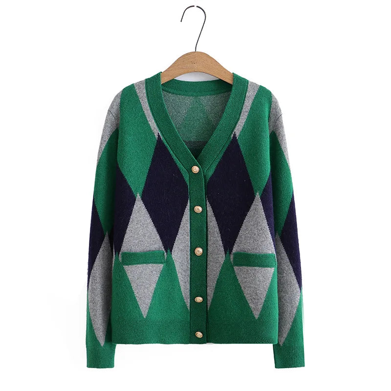 Plus Size Cardigan Women 2023 Spring Design Pocket