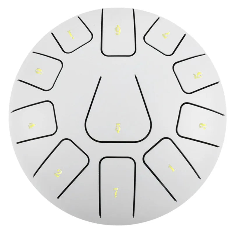 8 Inch Steel Tongue Drum 11 Note Ethereal