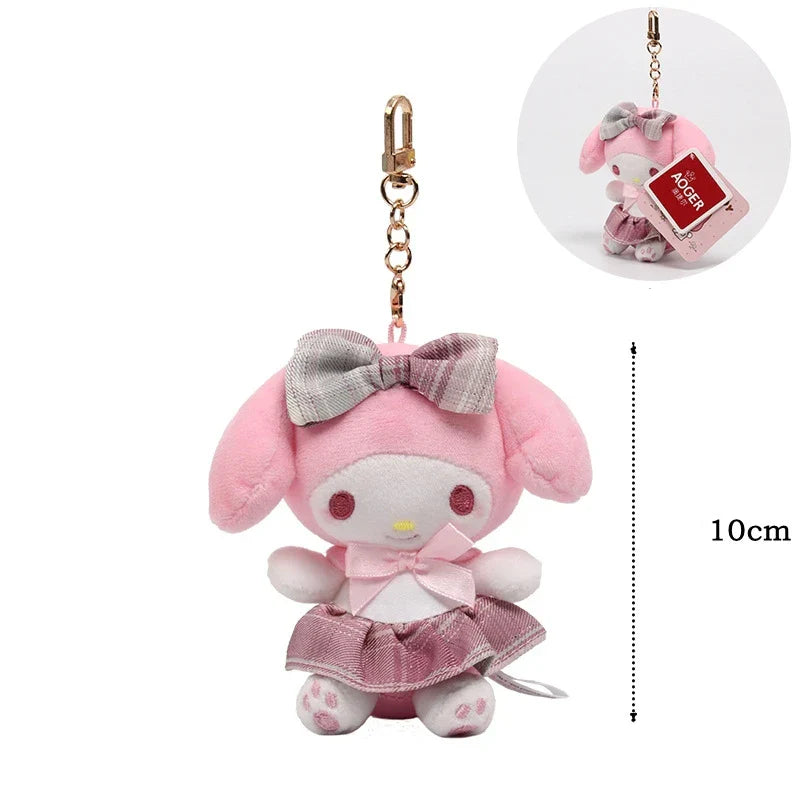 Sanrio Plush Toys Fantasy Cinnamoroll Kuromi Pendant Bag