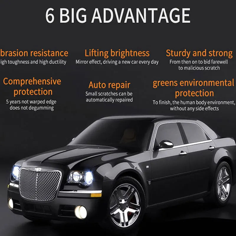 Transparent Car Protective Film With 3 Layers PPF