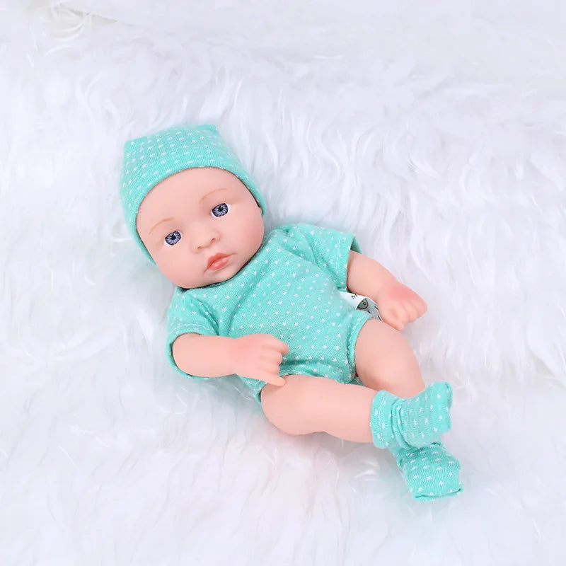 20CM Reborn Baby Doll Toddler Real Soft Touch
