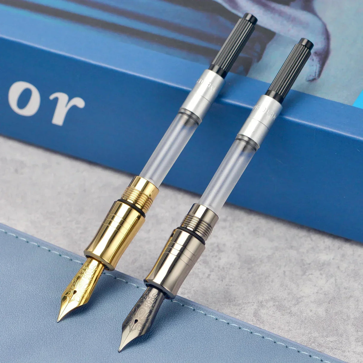 Hongdian N11 Fountain Pen EF/F Nib with Converter,