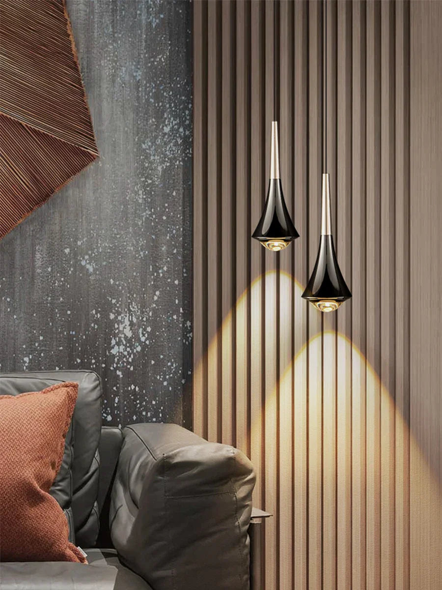 LED Pendant Lights Mirror Lamp Dimmable Aluminum&Acrylic Home
