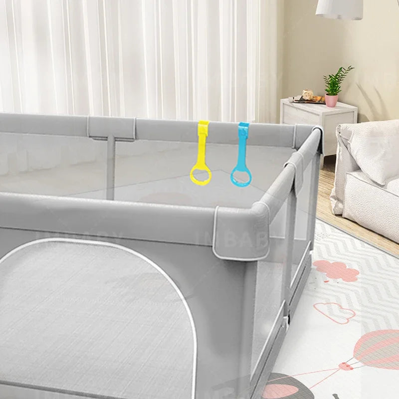 IMBABY Baby Playpens Light Gray Corralito Baby Playground