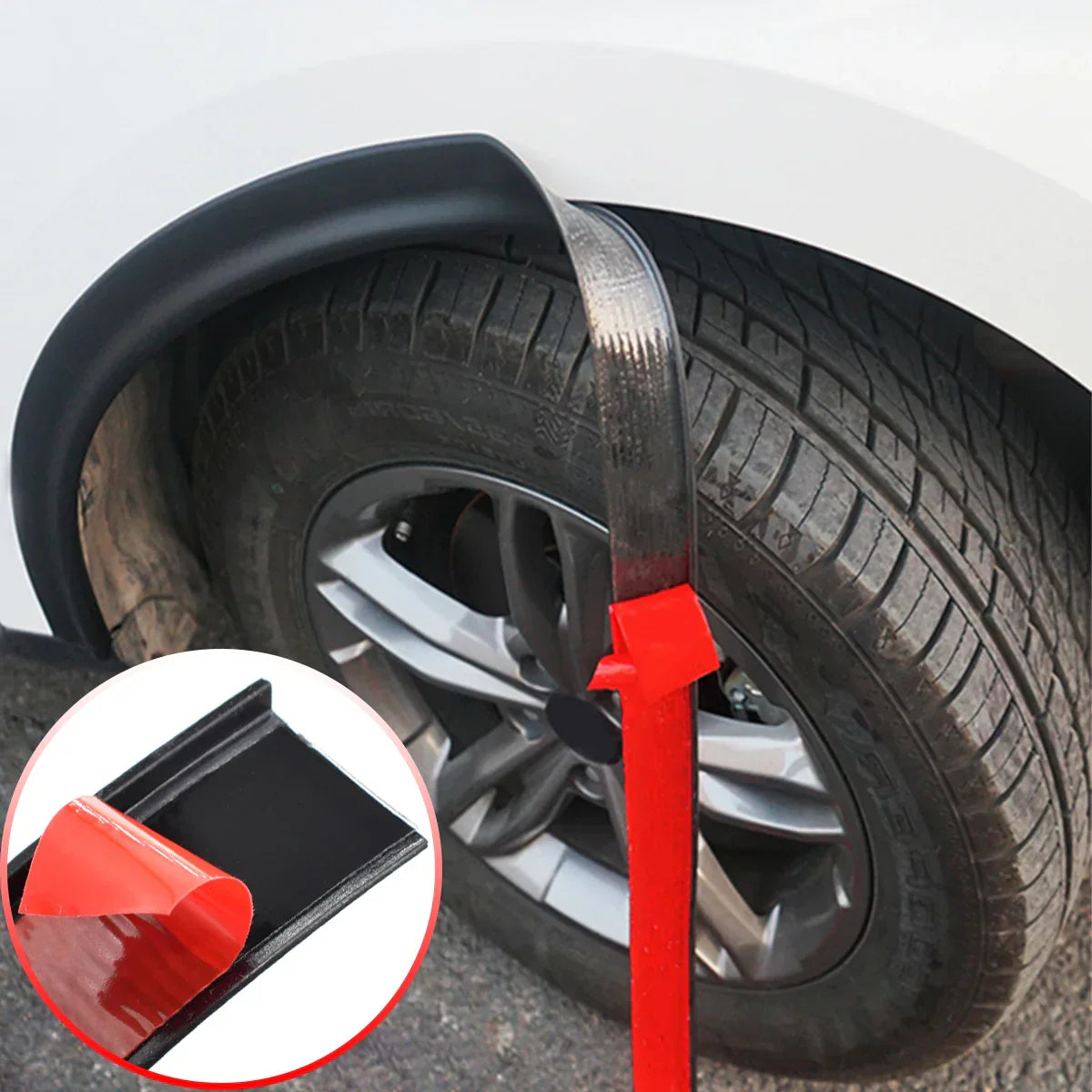 Universal Fender Flares Car Wheel Arches Wing Expander