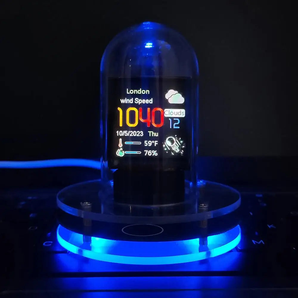 2024 New Smart WIFI Networked Nixie Tube Automatically