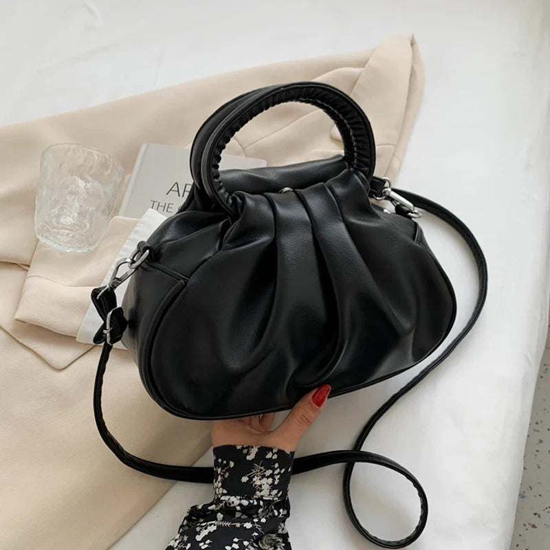 Bag For Women 2023 New Pleated Simple Design
