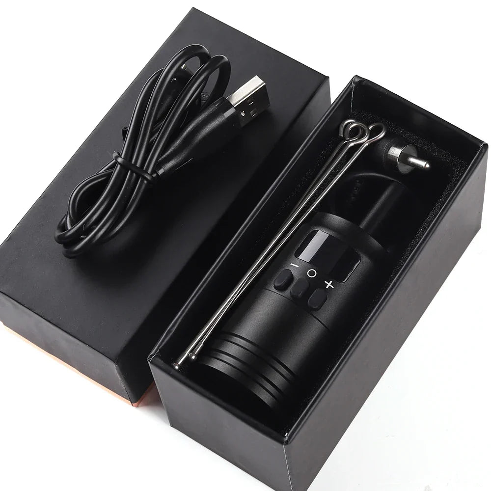 Wireless Tattoo Battery Grip Power 1600mAh RCA Interface