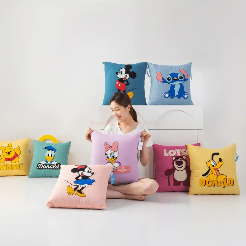 Disney Mickey Mouse Pillow Is Dual-purpose Car Sofa