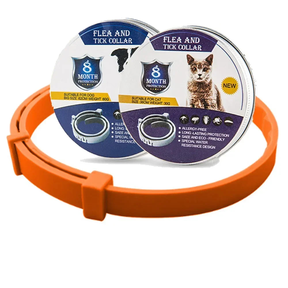 Adjustable Dog & Cat Collar Flea & Tick