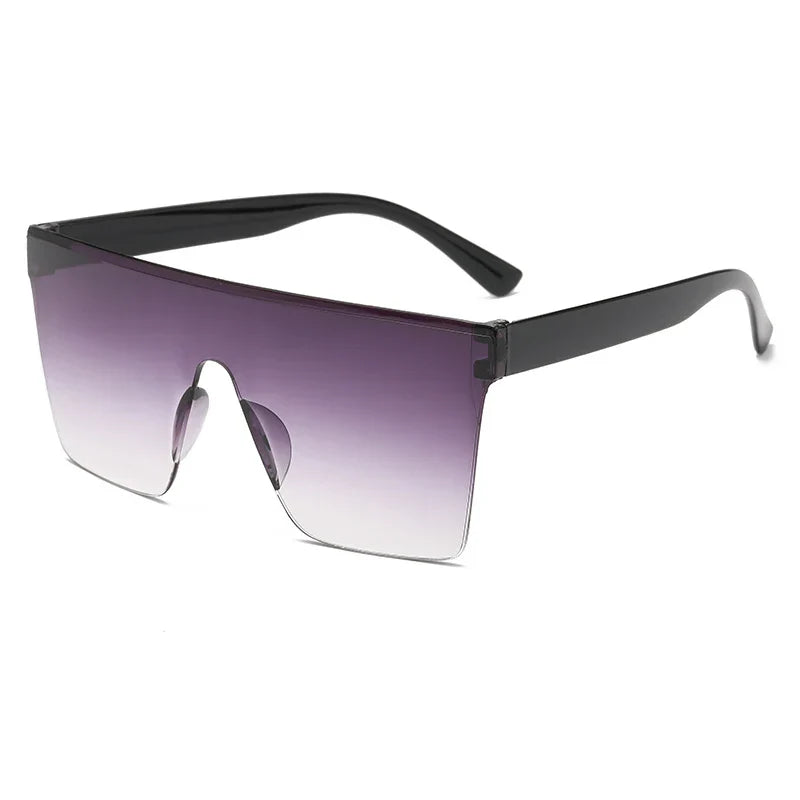 New Trendy Large Frame Connected Sun Glasses 2024