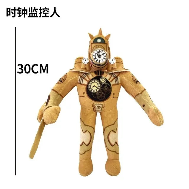 Newest Skibidi Toilet Clockman Titan TV Man Speakerman