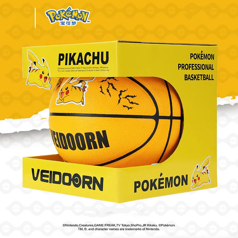Pokemon Kawaii Anime Figure Pikachu Elf Ball Basketball