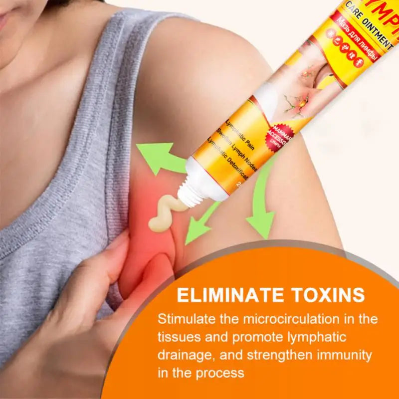 1/3/5Pcs Lymphatic Detox Cream Lymph Ointment Neck Anti-Swelling