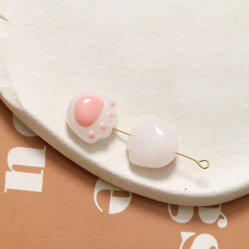 10pcs Cartoon Jelly Color Drop Oil Cat Claw