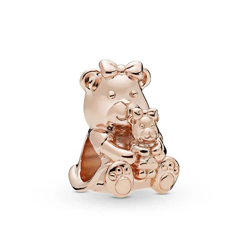 Fit Pandora Winnie the Pooh Charms Bracelet Cute