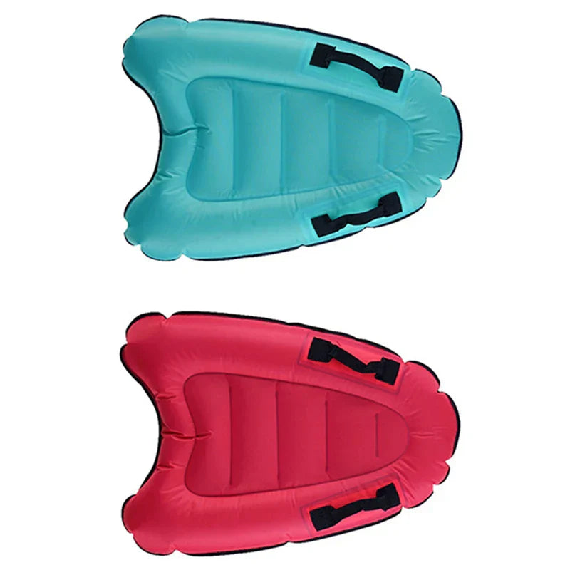 Inflatable Bodyboard Surfboard Ocean Printed Buoy Kickboard Adult