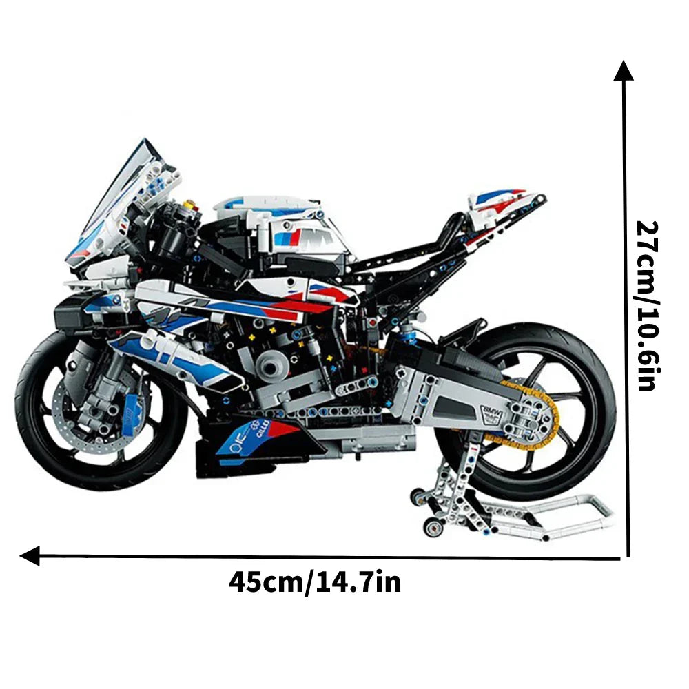 Technical MT-10 SP Motorcycle Model Building Blocks Advanced