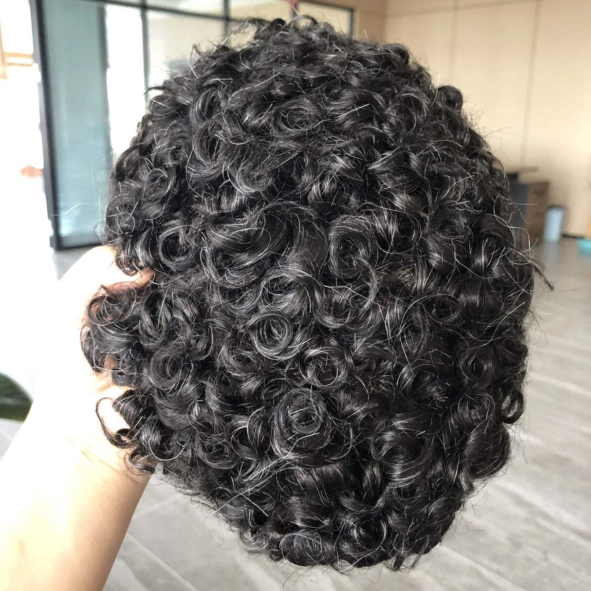 Undetectable Afo Man Jet Black 18mm Curly Micro