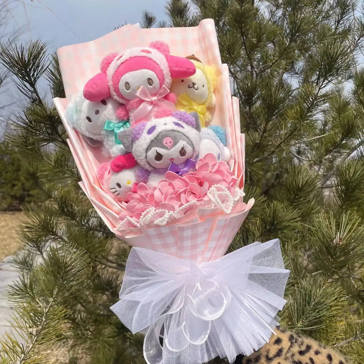 Christmas Gifts Cartoon Sanrio Plush Bouquet My Melody