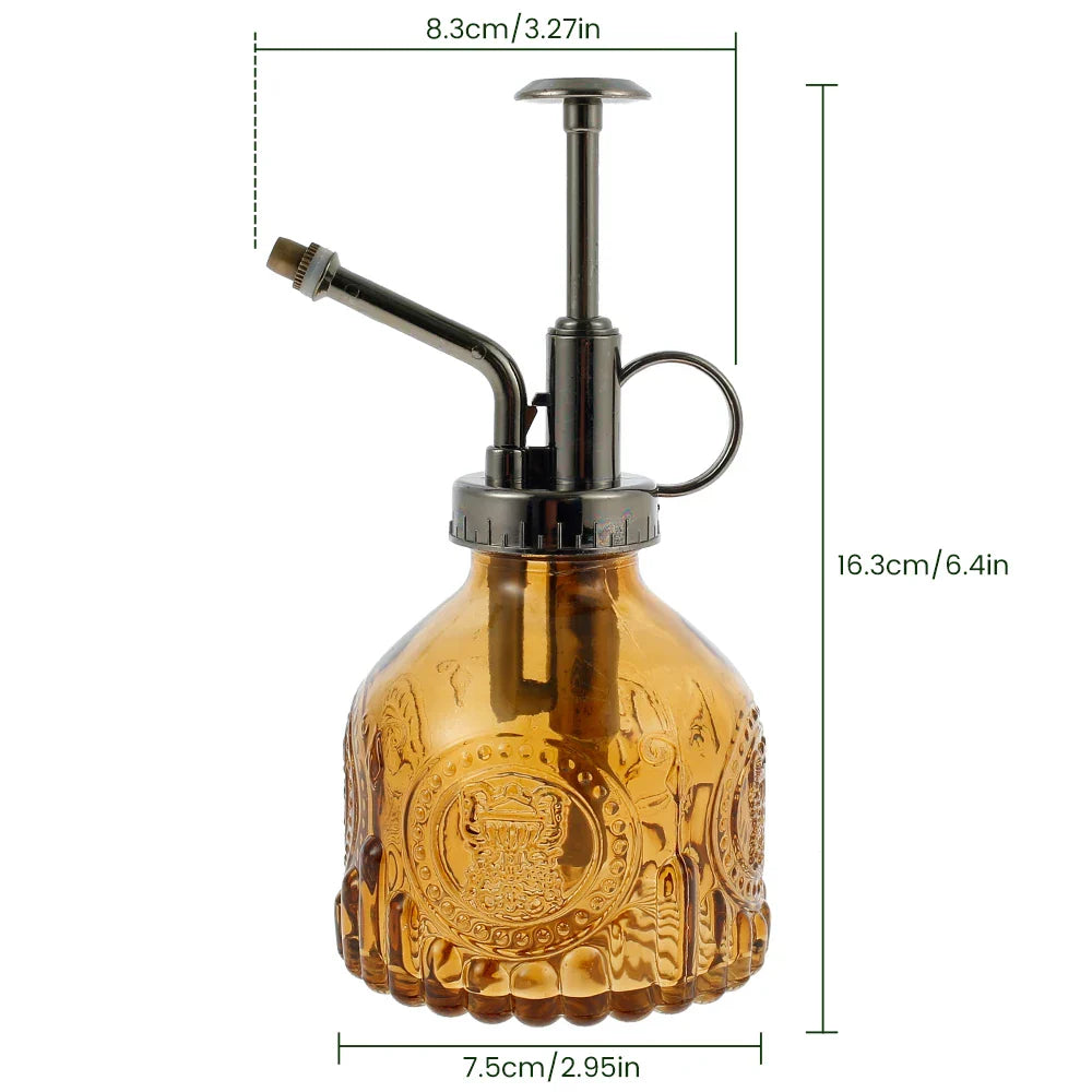Plants Watering Can Vintage Glass Plant Mister Spray
