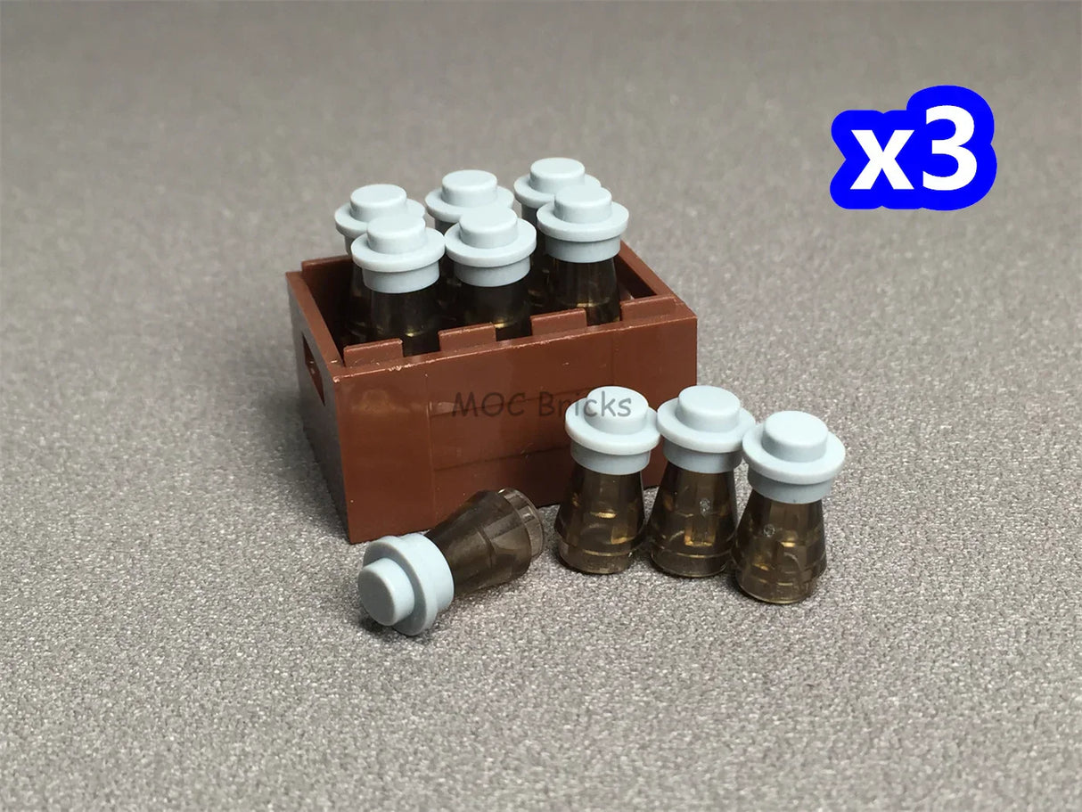 3Sets MOC Bricks Soda Water Set Soda Soft