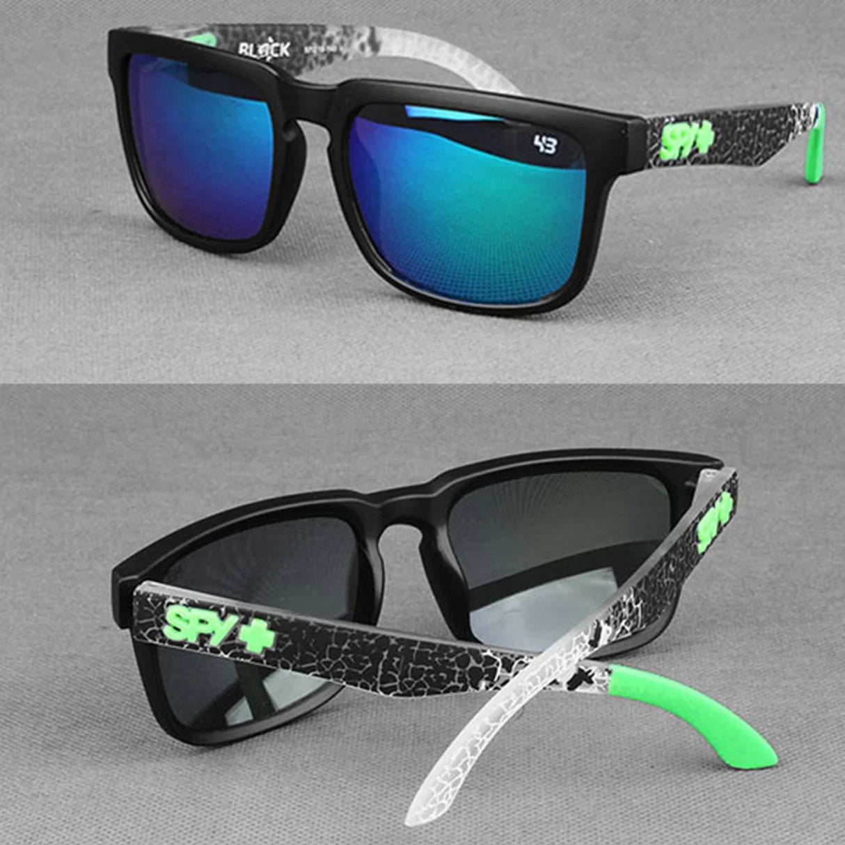 40 PCS KEN BLOCK Coloured Sunglasses Men Women