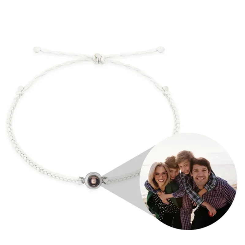 Wholesale Custom Projection Bracelet Adjustable Circle Photo Projection