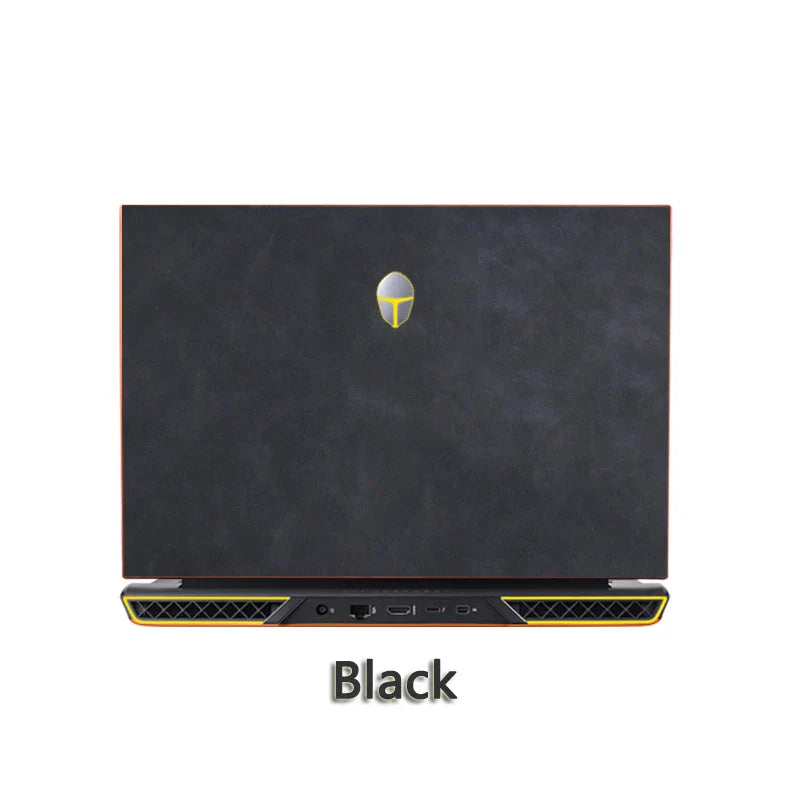 Crazy Horse PU Leather Laptop Sticker Skin Decals