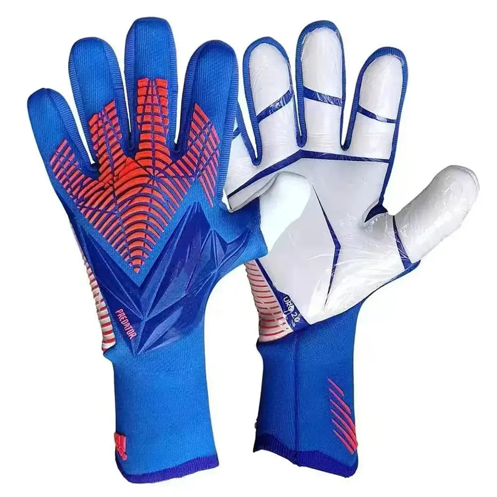 Kids Adults Thicken Latex Goalkeeper Gloves Goalie Gloves